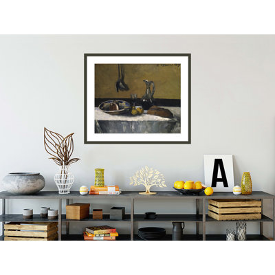 «Still Life» par Camille Pissarro, impression giclée sur cadre