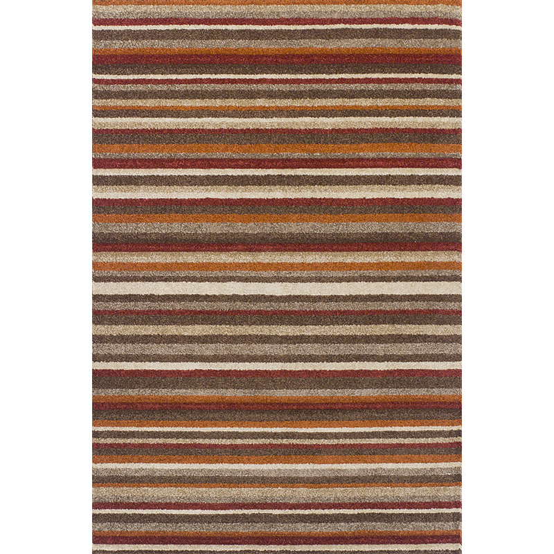 Taron Striped Area Rug, Rectangle 120cm x 170cm