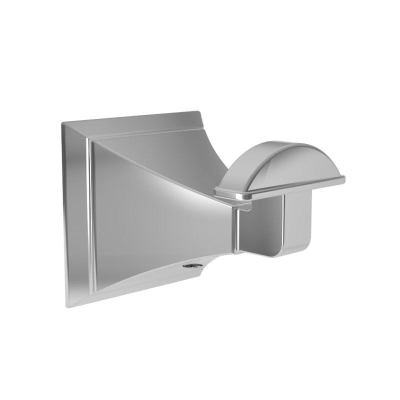 Cayden Single Robe Hook, Satin Nickel