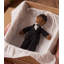 Hand-Knit Groom Hanging Figurine Ornament