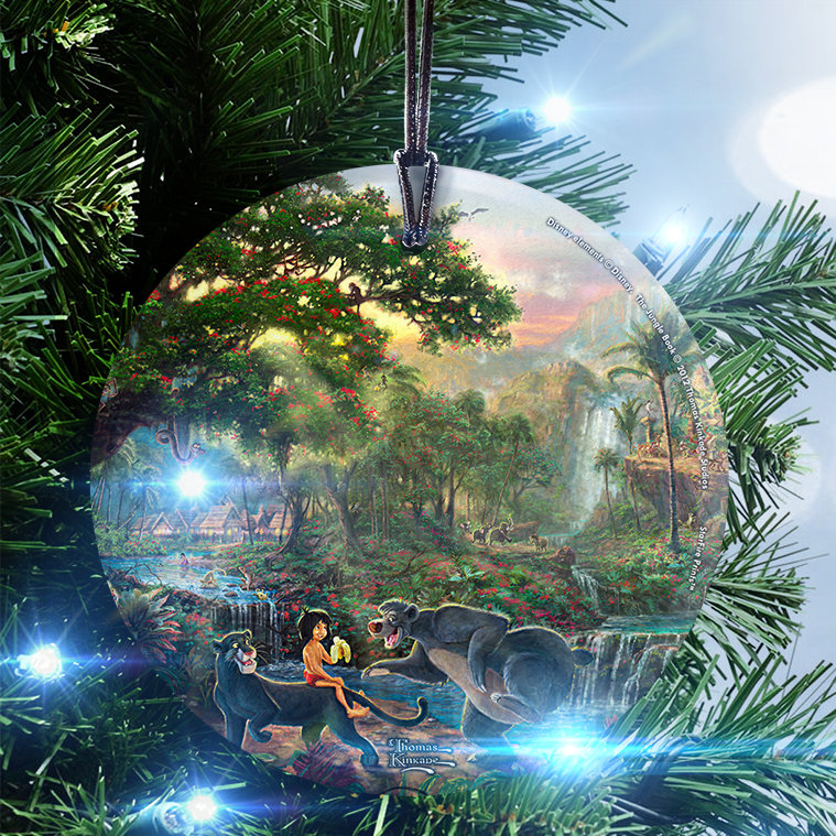 (livre de jungle) décoration en forme de suspension Disney