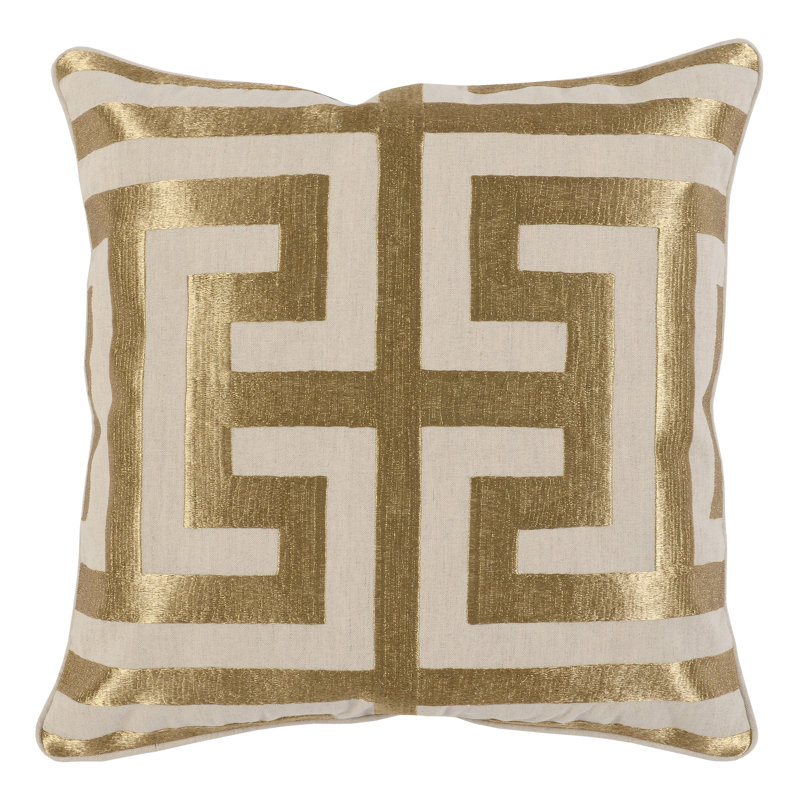 Throw Pillow, Gold