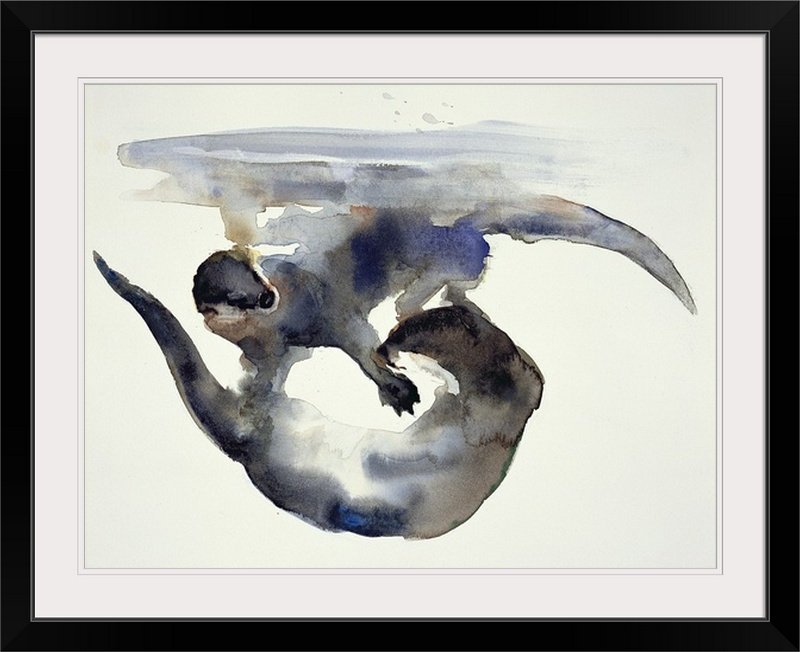 «Marrs Courtship» par Mark Adlington, impression, H 20 po x l 24 po x P 1 po, Cadre noir