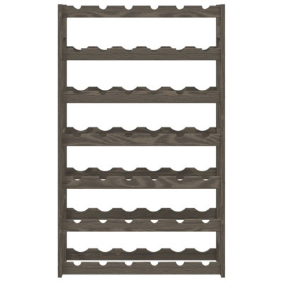  Wine Rack For 42 Bottles Solid Wood Pine