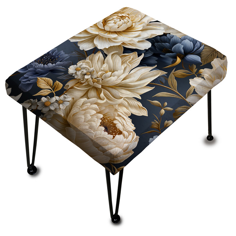 Repose-pieds Botanical Damask Haven
