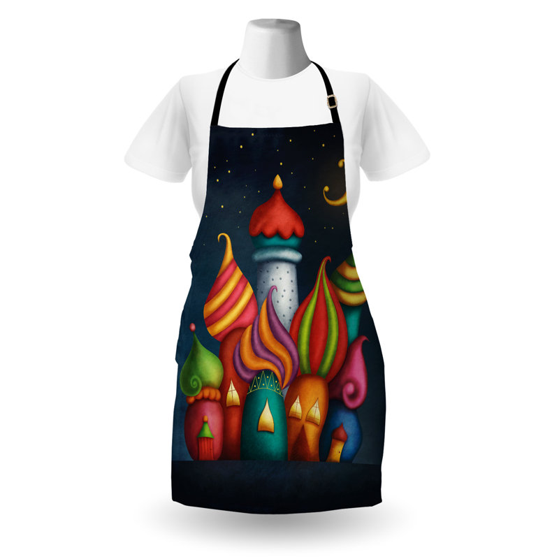 No Pattern Bib Apron