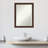 Brence Solid Wood Rectangle Wall Mirror-712643031