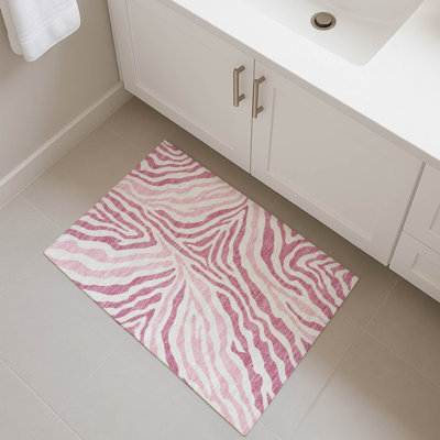 Tapis à imprimé animal de qualité supérieure lavable à la machine Villers