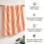 Scalloped Stripe Beach Towel-1400184870