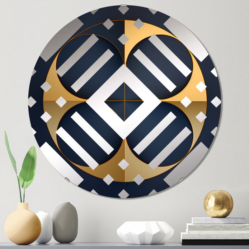 Deebora - Miroir décoratif diamant, 23,6 po x 23,6 po