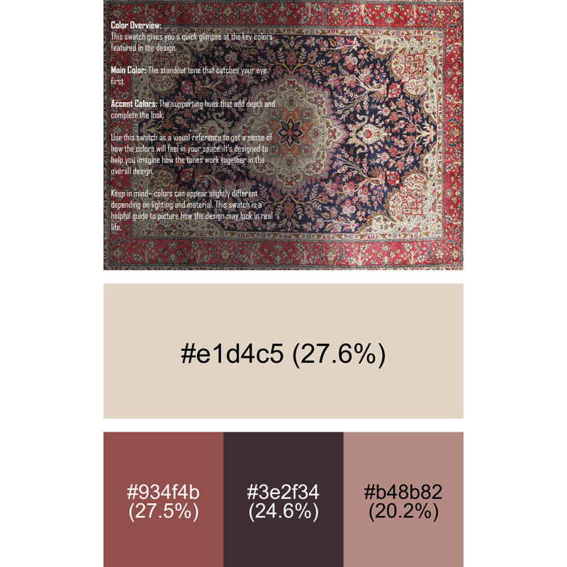Nermal Oriental Indoor Rug, Rectangle 2' x 3'