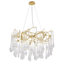Lustre géométrique unique à 12 lumières