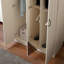 Allington 3 Door Manufactured Wood Wardrobe With Mirror-117110773