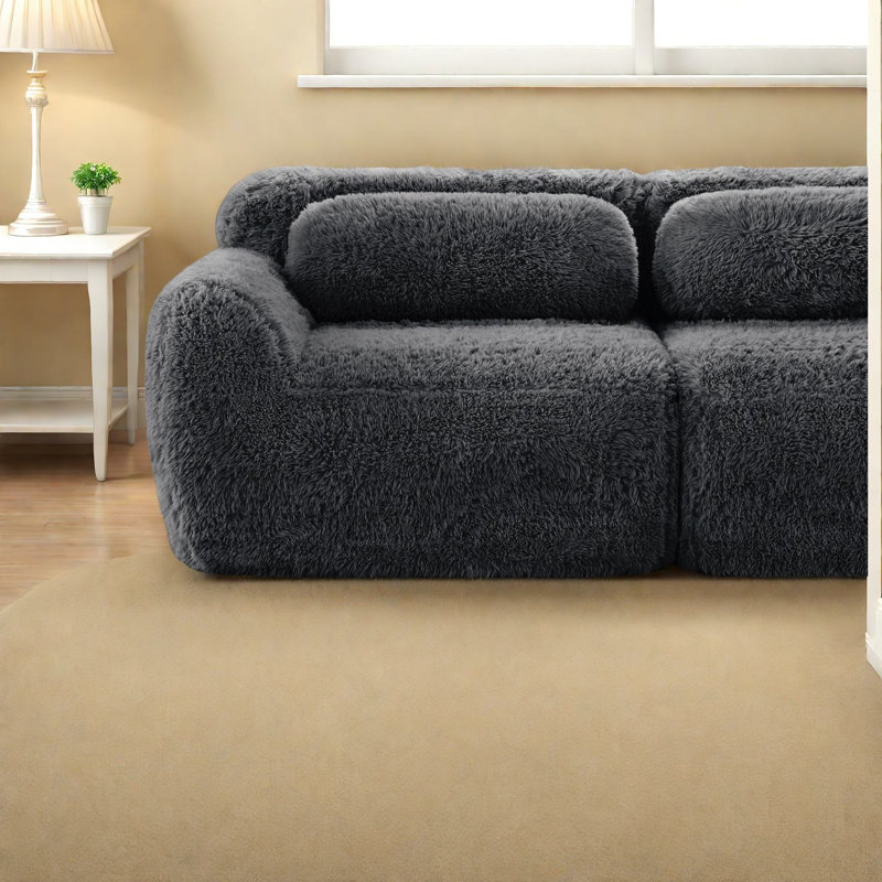 Plush U-shaped Sofa With Ergonomic Design For Modern Living Rooms