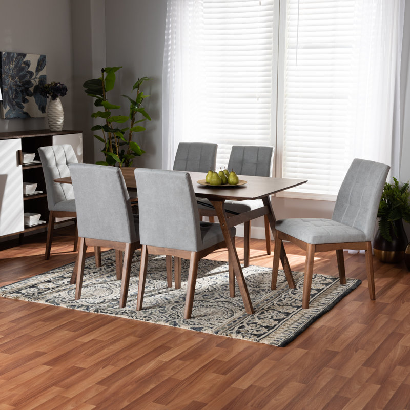 Ensemble repas pour 6 personnes Cedrial, Gris