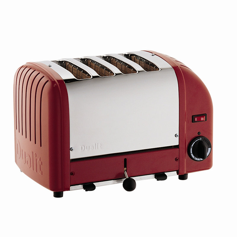 Dualit Classic 4 Slot Vario Toaster, Red