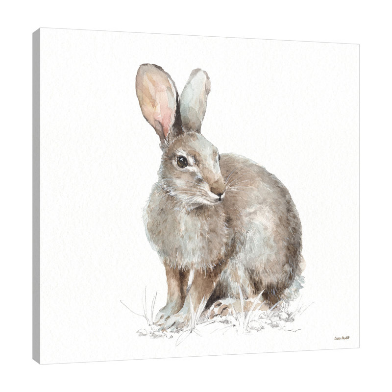 Toile tendue "Forest Friends VIII" par Lisa Audit, H 48 po x l 48 po x P 1,5 po