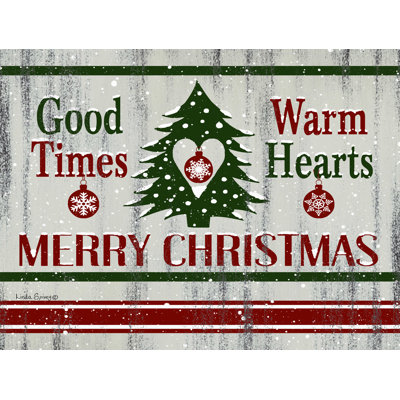 «Farmhouse Christmas» par Linda Spivey - impression sur toile tendue