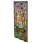 Victorian Tiffany Magnolia and Iris Stained Glass Window
