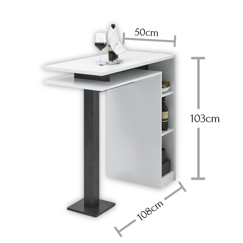 108 cm Home Bar Cabinet