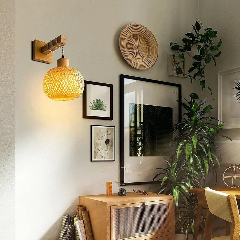 Amariyon 1 - Light Natural Chandelier Pendant