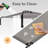 50"D X 31"W X 8"H Dog Bed Gray
