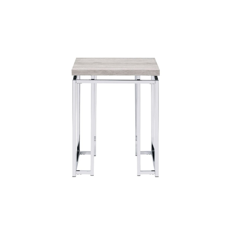 Stainless Steel End Table