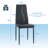 6 - Person Glass Top Four Leg Dining Set