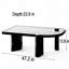 Table basse en bois massif en forme de nuage Wabi-sabi-1215165595-1215165597