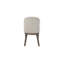 Marielle Shelter Upholstered Dining Chair, Cocoa/Ivory