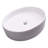 Barclay Teslin 17.5'' White Vitreous China Oval Bathroom Sink
