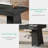 55" Mid-Century Modern Executive Desk