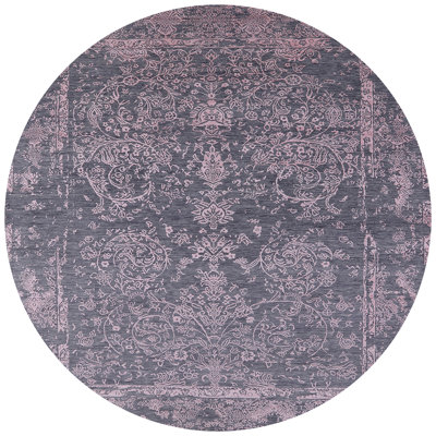 Tapis mauve / gris Sharell