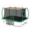 Trampoline carré extérieur 8x14ft