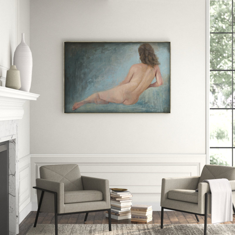 Laney Print by Mark Sargent, Glass Coat, 48.5" H x 72.5" W x 1.5" D
