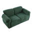 Longueur de 68,5 po, canapé modulaire tendance, structure en fer, canapé en chenille-346538119