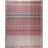 Maya Giselle Pink Flatweave Wool Contemporary Plaid Hand-Knotted Area Rug-351321435