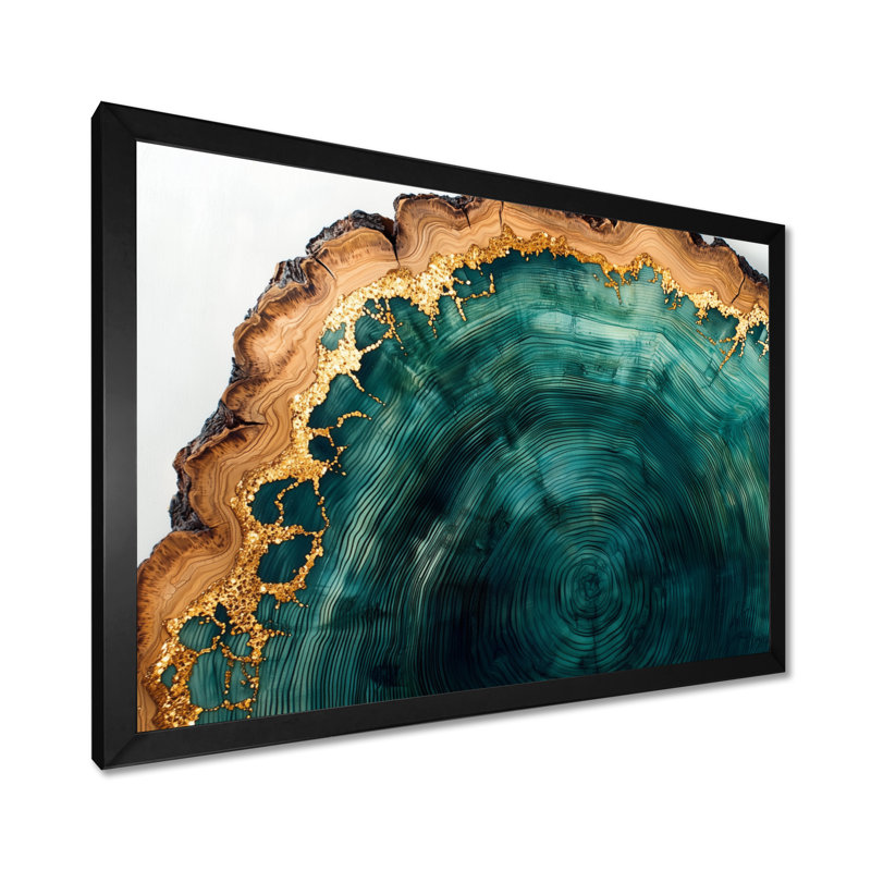 Gracin - Farm Wall Art, Reproduction encadrée d'une seule photo, H 30 po x l 40 po, Noir, noir, noir, noir