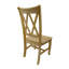Chaise d'appoint en bois massif Harlean
