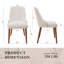 50.5cm H Fabric Upholstered Upholstered Back Side Chair-1229182817
