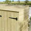 Wooden Triple Bin Store