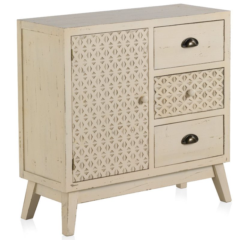 Croftshire 76 cm W Chest of 3 Drawers
