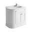 Rowland 885 mm Freestanding Single Vanity with Integrated Ceramic Basin-36806608-37085542
