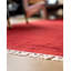 Tapis Alithea tissés à plat en laine Kilim écologique - 76 x 305 cm, tapis de couloir, motif uni, tapis à poils courts faits main pour salon et chambre.-126643383-24418957