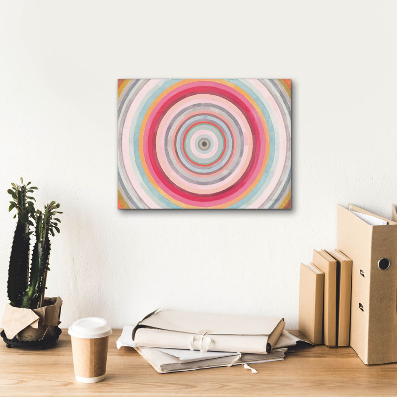 «The Center Of Things» par Danhui Nai, art mural sur toile, H 12 pi x l 16 pi