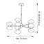 Jerri 10 - Light Sputnik Chandelier-857868590