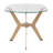 Fleischmanns Glass Top End Table