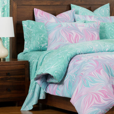 Verona Polyester Abstract Duvet Cover