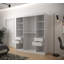 Aroldo 2 Door Manufactured Wood Wardrobe-101341587-101341589