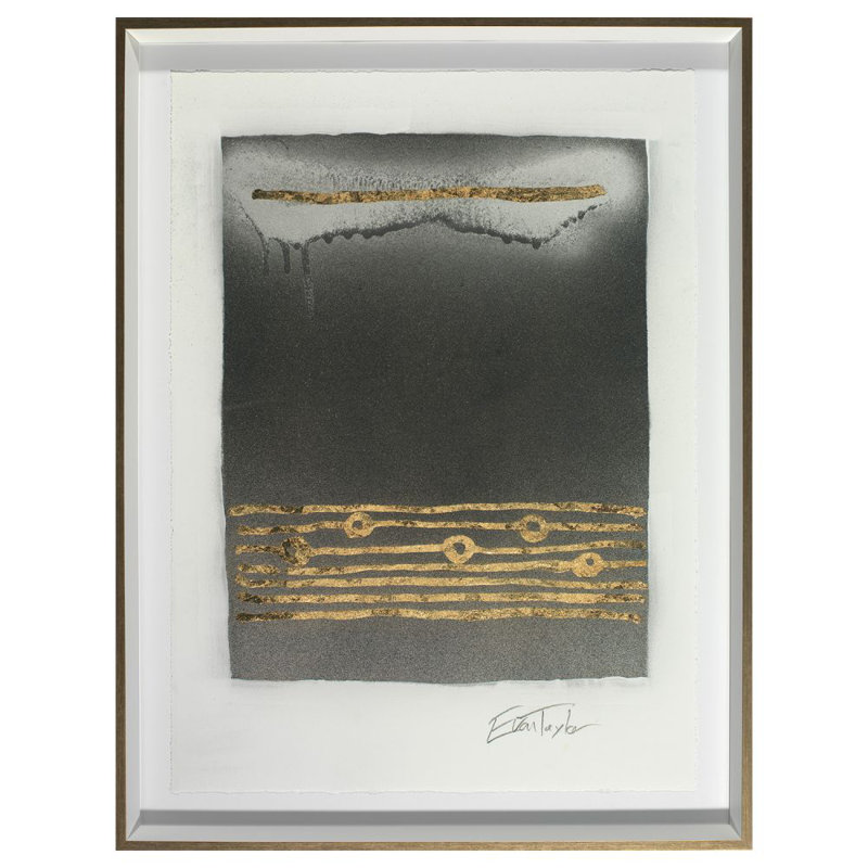 Oro Valley 3 Print by Evan Taylor, Brown, 34" H x 26" W x 2" D